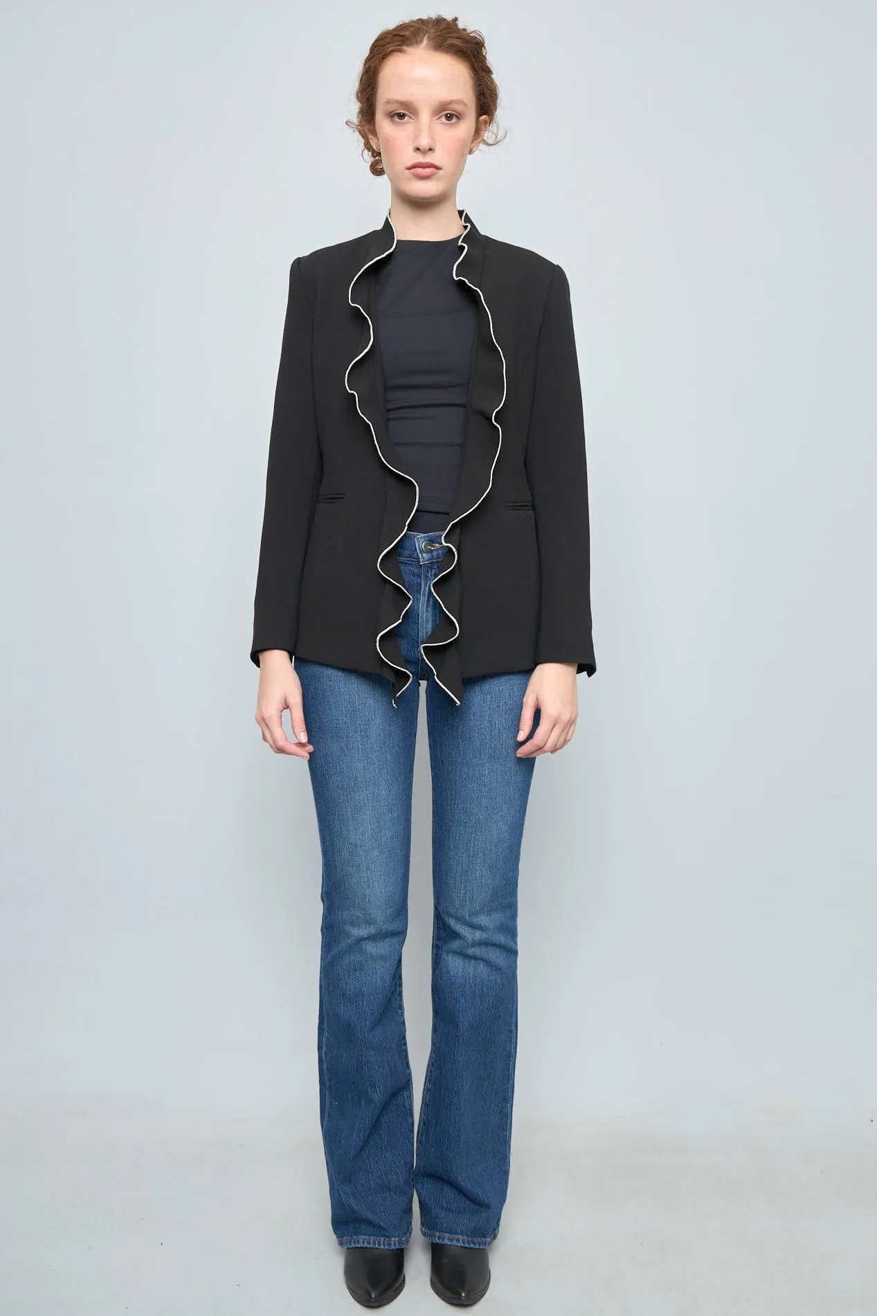Blazer Negro Zara Talla S