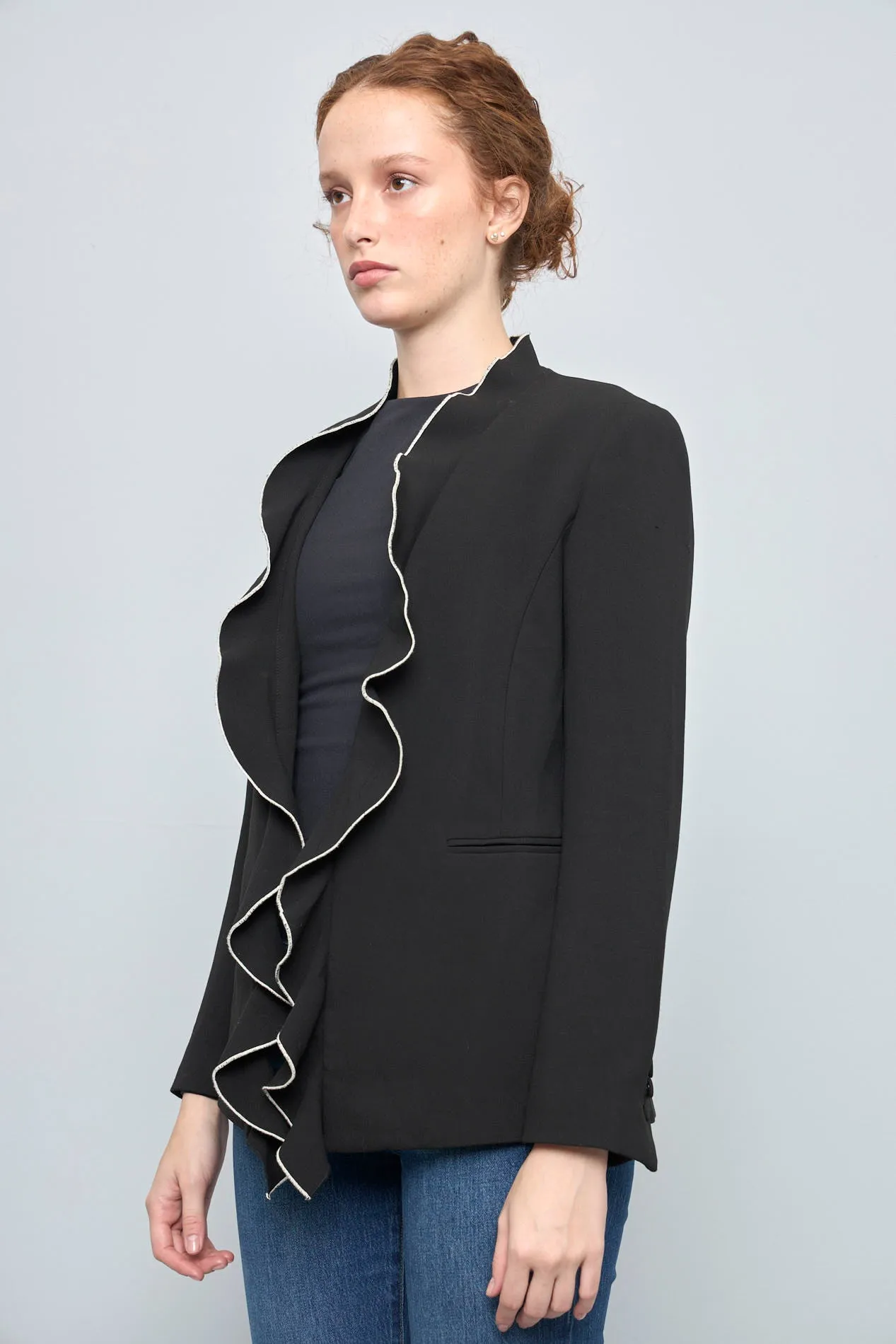 Blazer Negro Zara Talla S