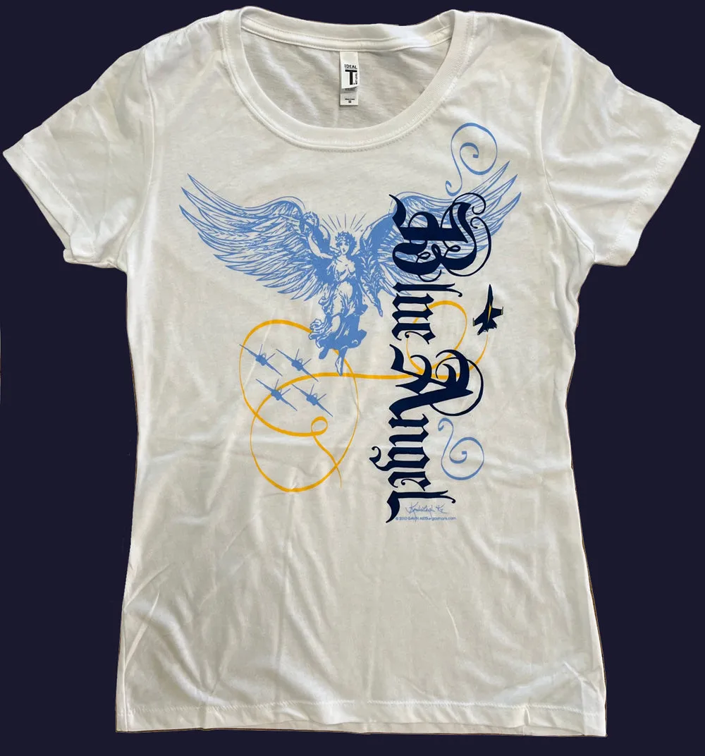 Blue Angels Womens Scoop-Neck