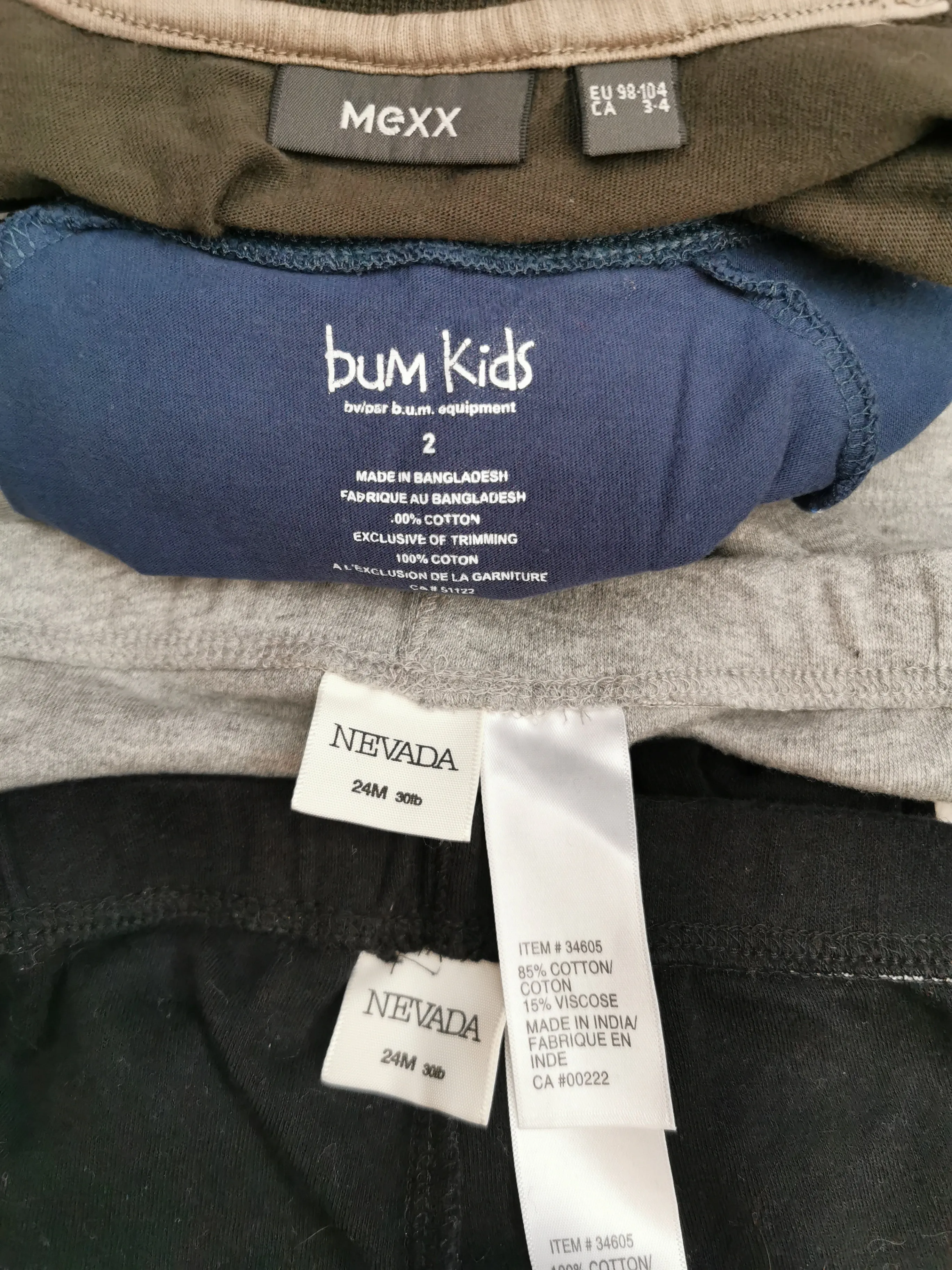 BOY SIZE 2 YEARS - 4 Piece Mix N Match Outfit, Soft Cotton EUC B7
