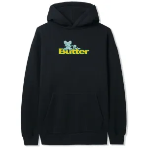 Butter Goods Rat Logo Pullover Hoodie | Black