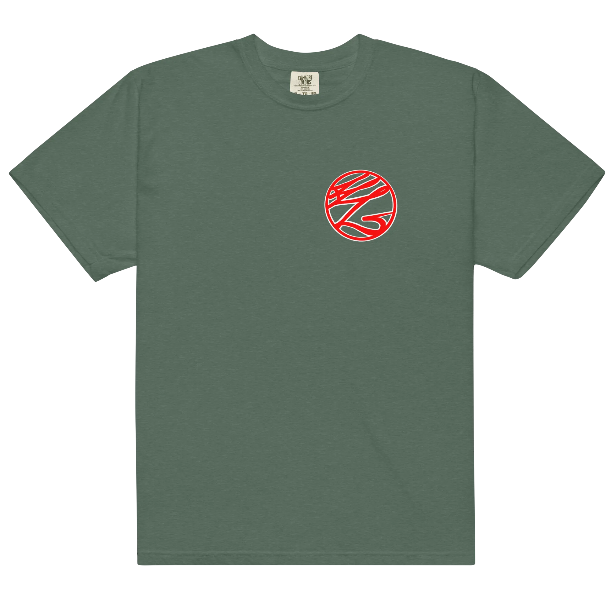 BZ Smoke Unisex garment-dyed heavyweight t-shirt