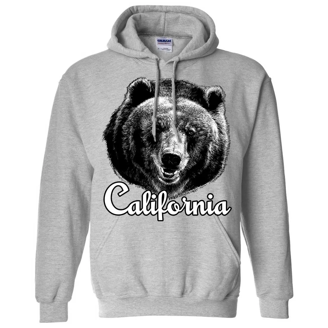 California Grizzly Bear Sweatshirt Hoodie