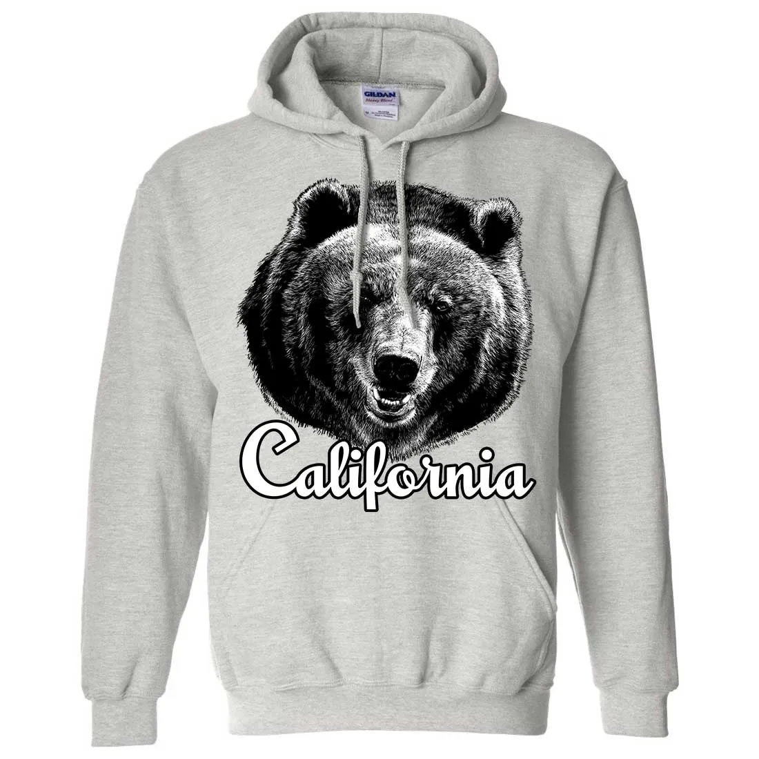 California Grizzly Bear Sweatshirt Hoodie