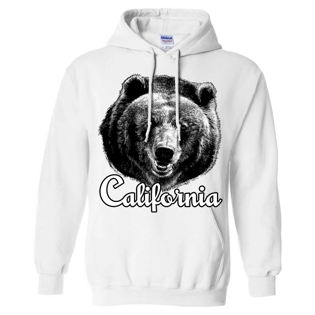 California Grizzly Bear Sweatshirt Hoodie