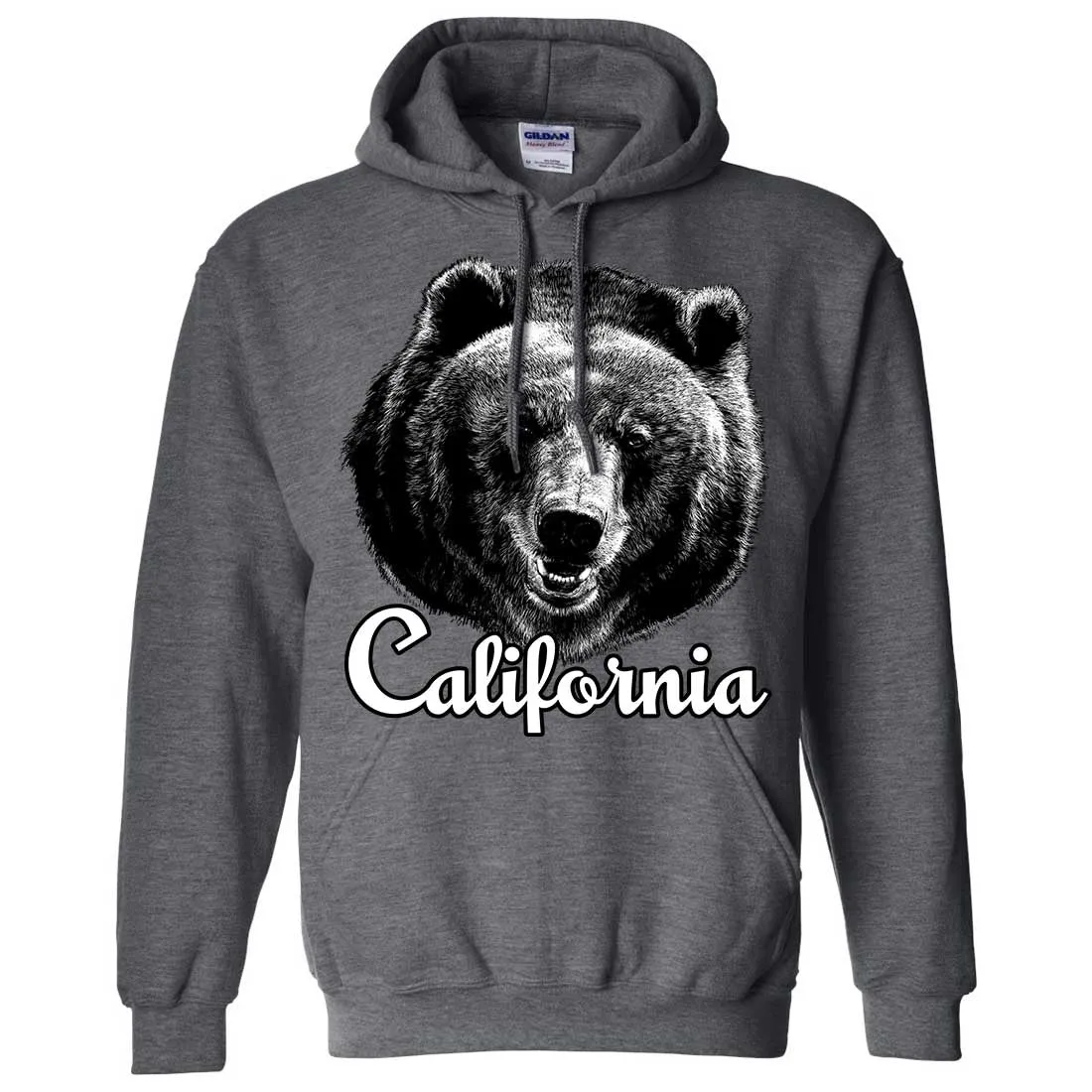 California Grizzly Bear Sweatshirt Hoodie