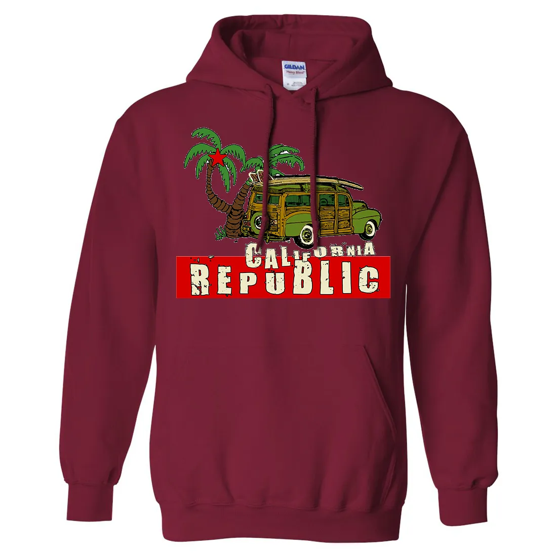 California Republic Woody Sweatshirt Hoodie