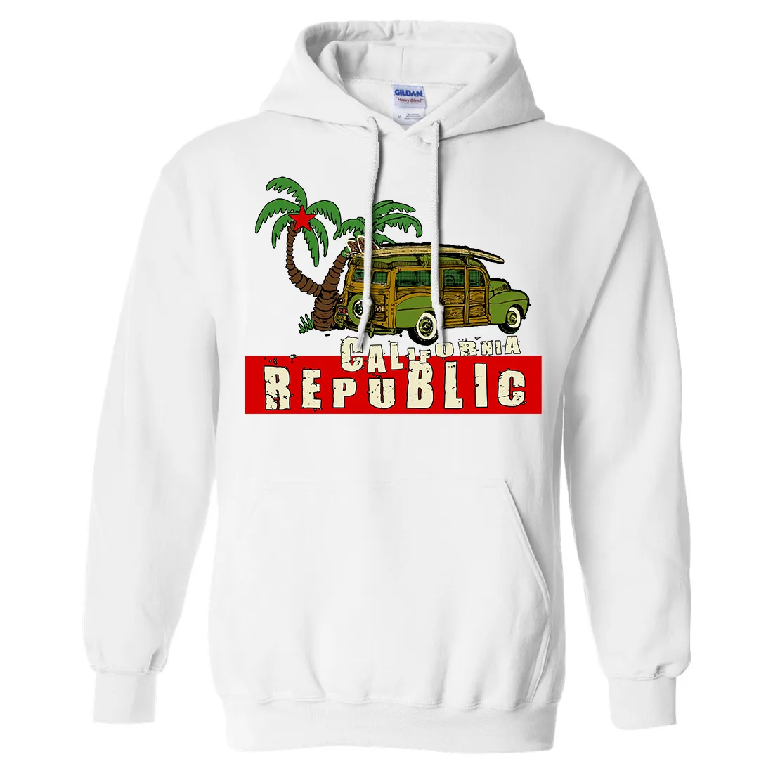 California Republic Woody Sweatshirt Hoodie