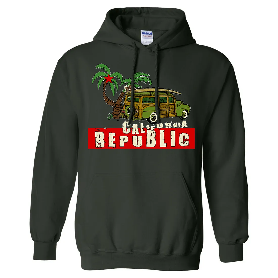 California Republic Woody Sweatshirt Hoodie