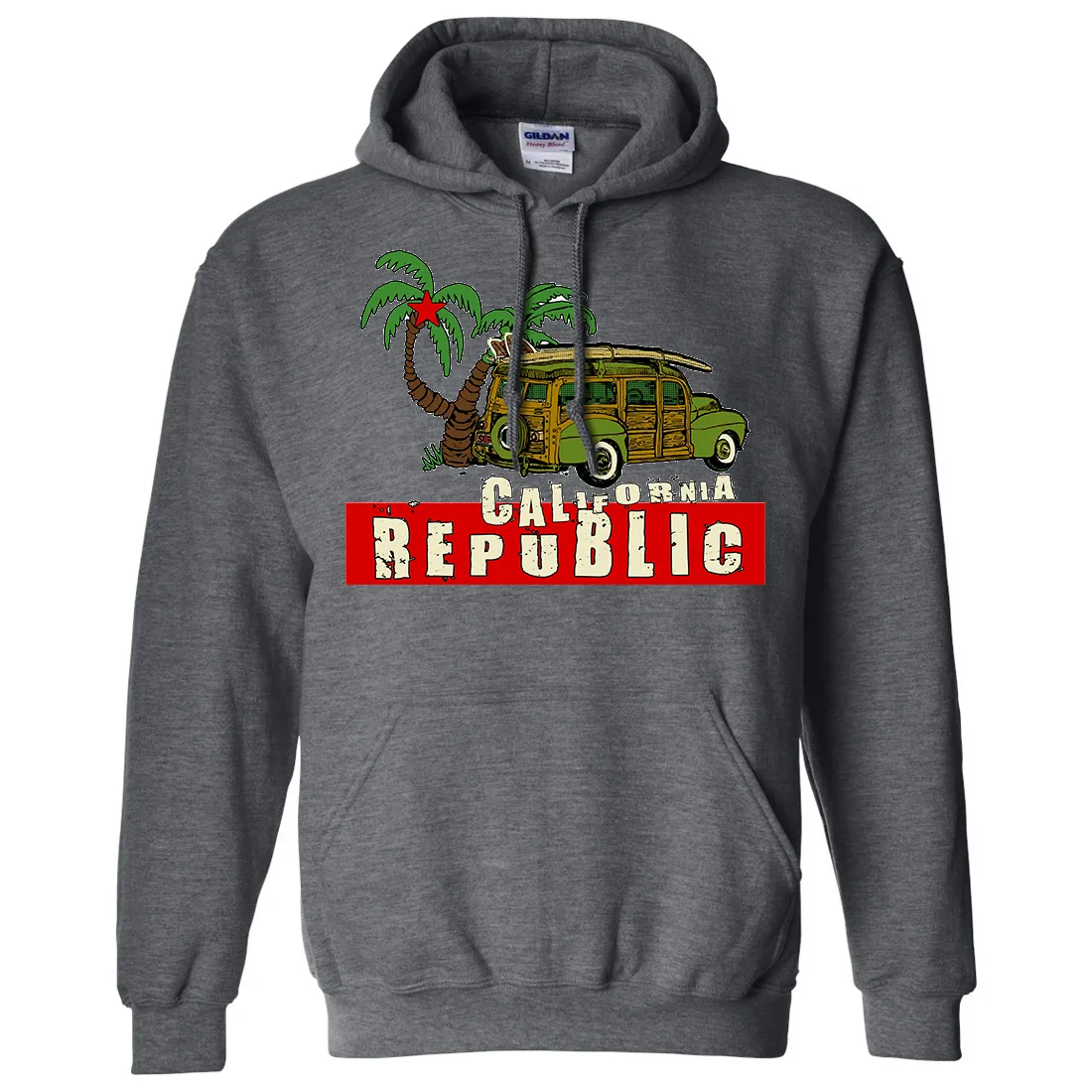 California Republic Woody Sweatshirt Hoodie