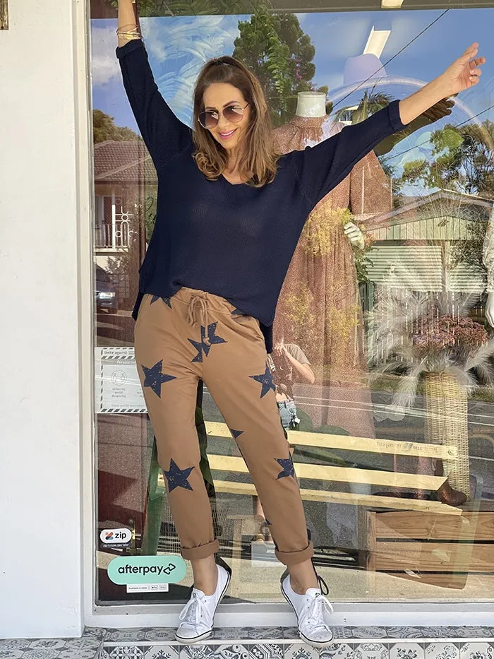 Caramel Star Pants