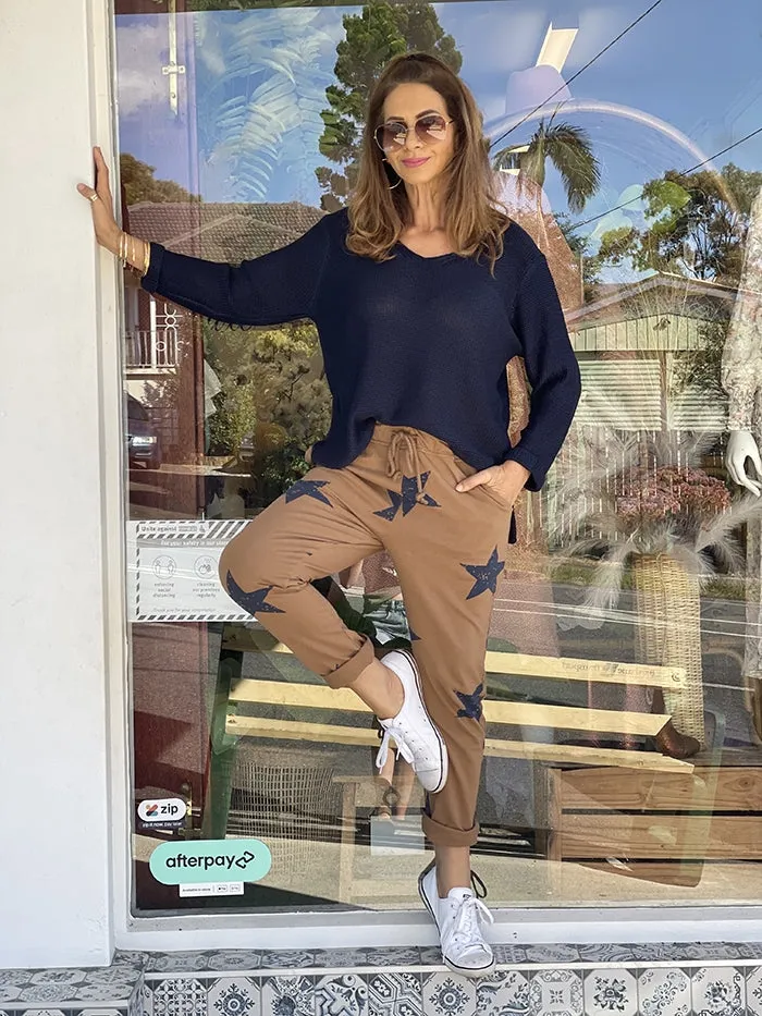 Caramel Star Pants