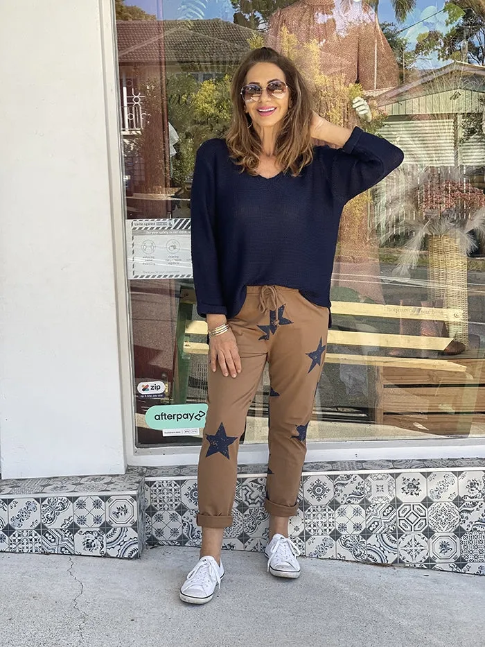 Caramel Star Pants