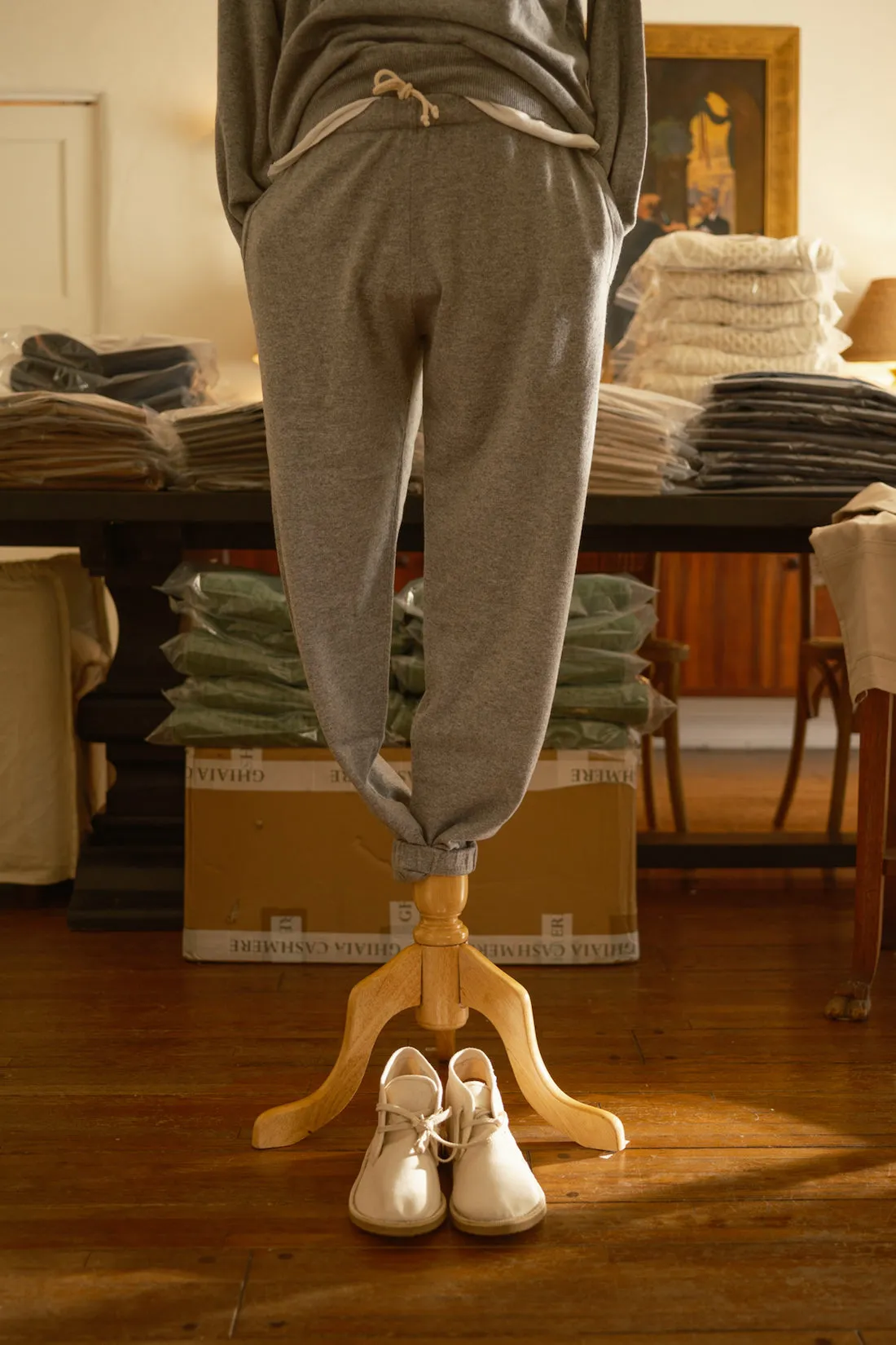 Cashmere Knitted Jogger