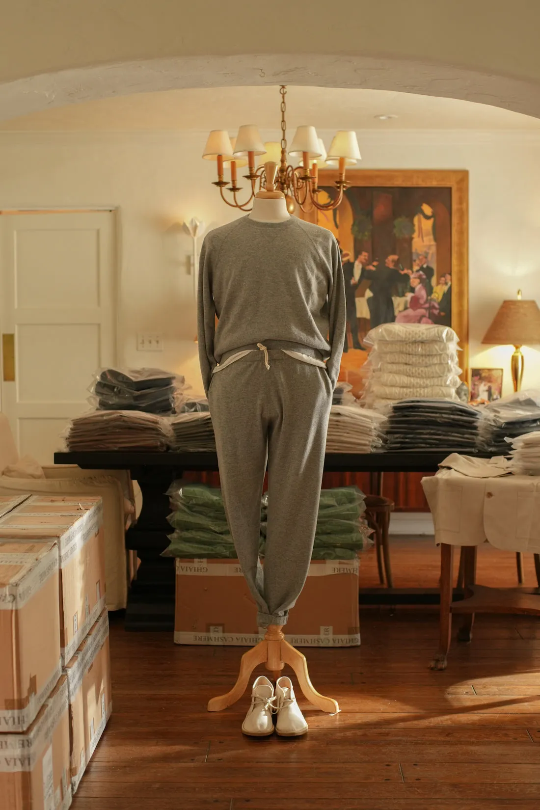 Cashmere Knitted Jogger