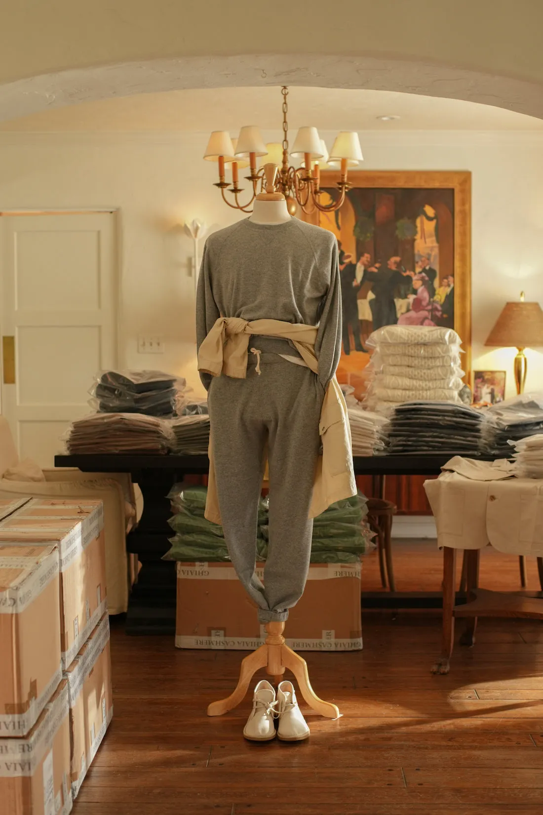 Cashmere Knitted Jogger