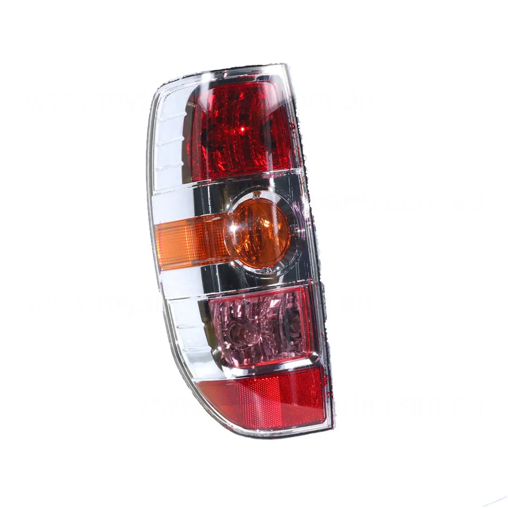 Chrome Tail Lamp Passenger Side Genuine Suits Mazda BT50 UN 6/2008 to 10/2011