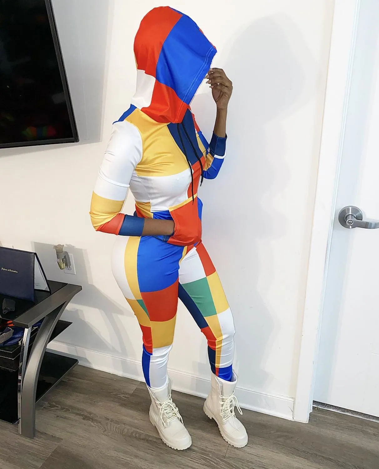 Colorful Hoodie Tracksuit
