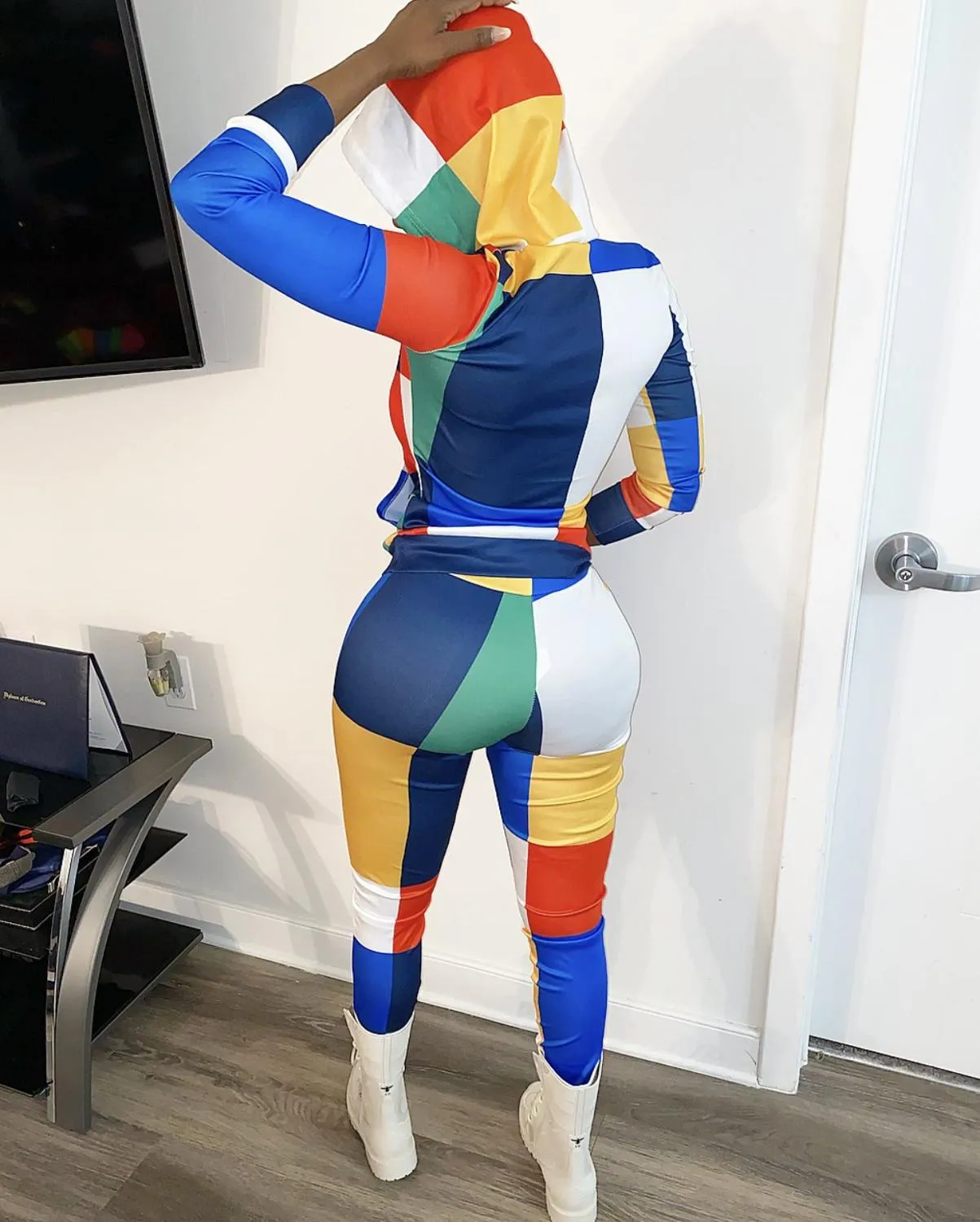 Colorful Hoodie Tracksuit