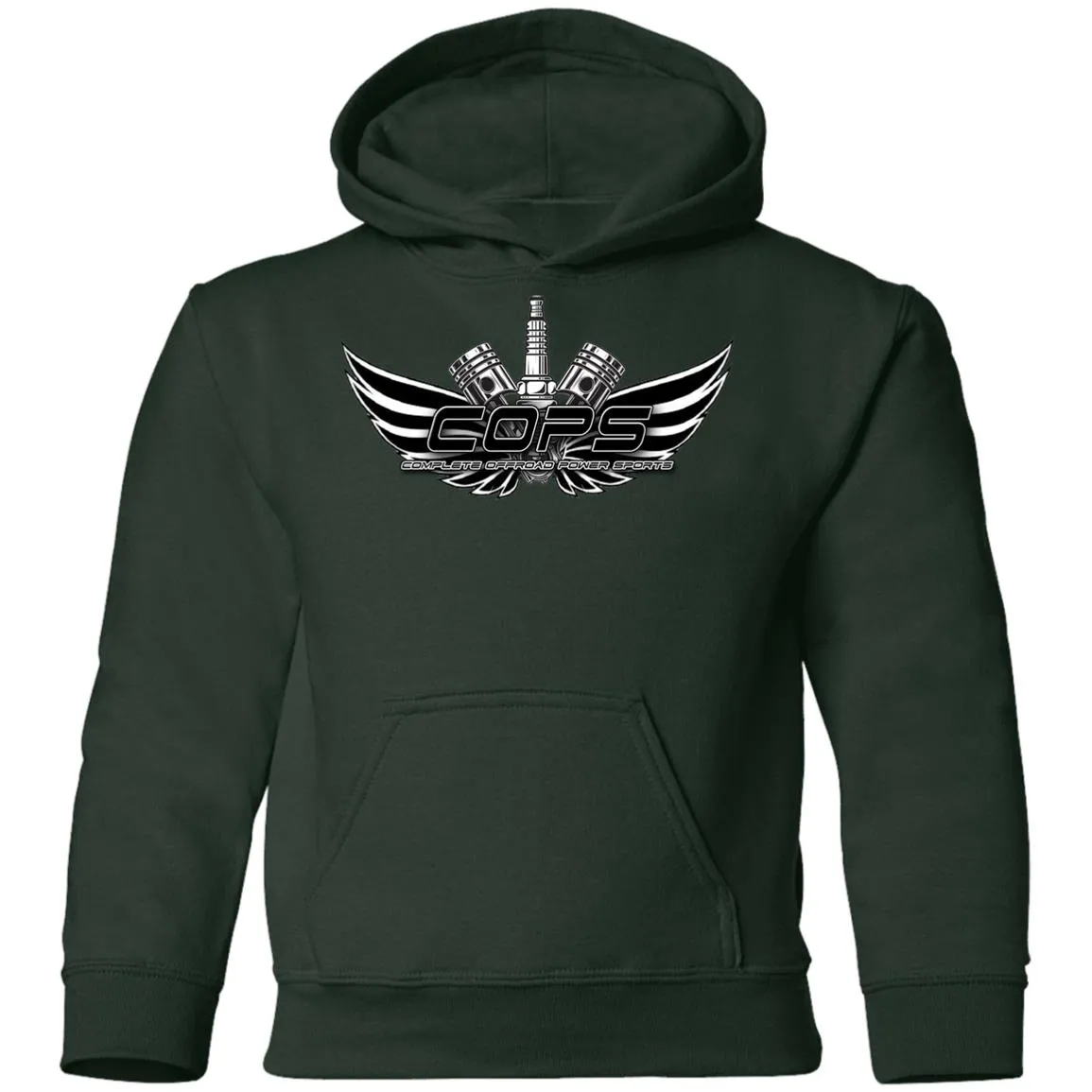 COPS Wings G185B Youth Pullover Hoodie