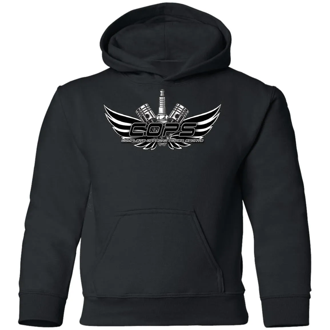 COPS Wings G185B Youth Pullover Hoodie