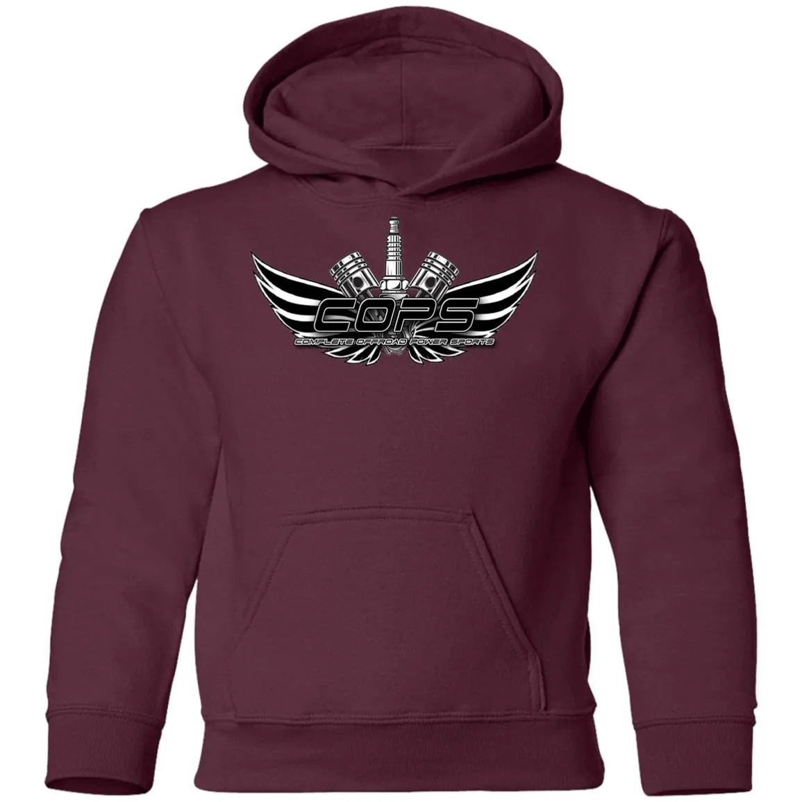 COPS Wings G185B Youth Pullover Hoodie