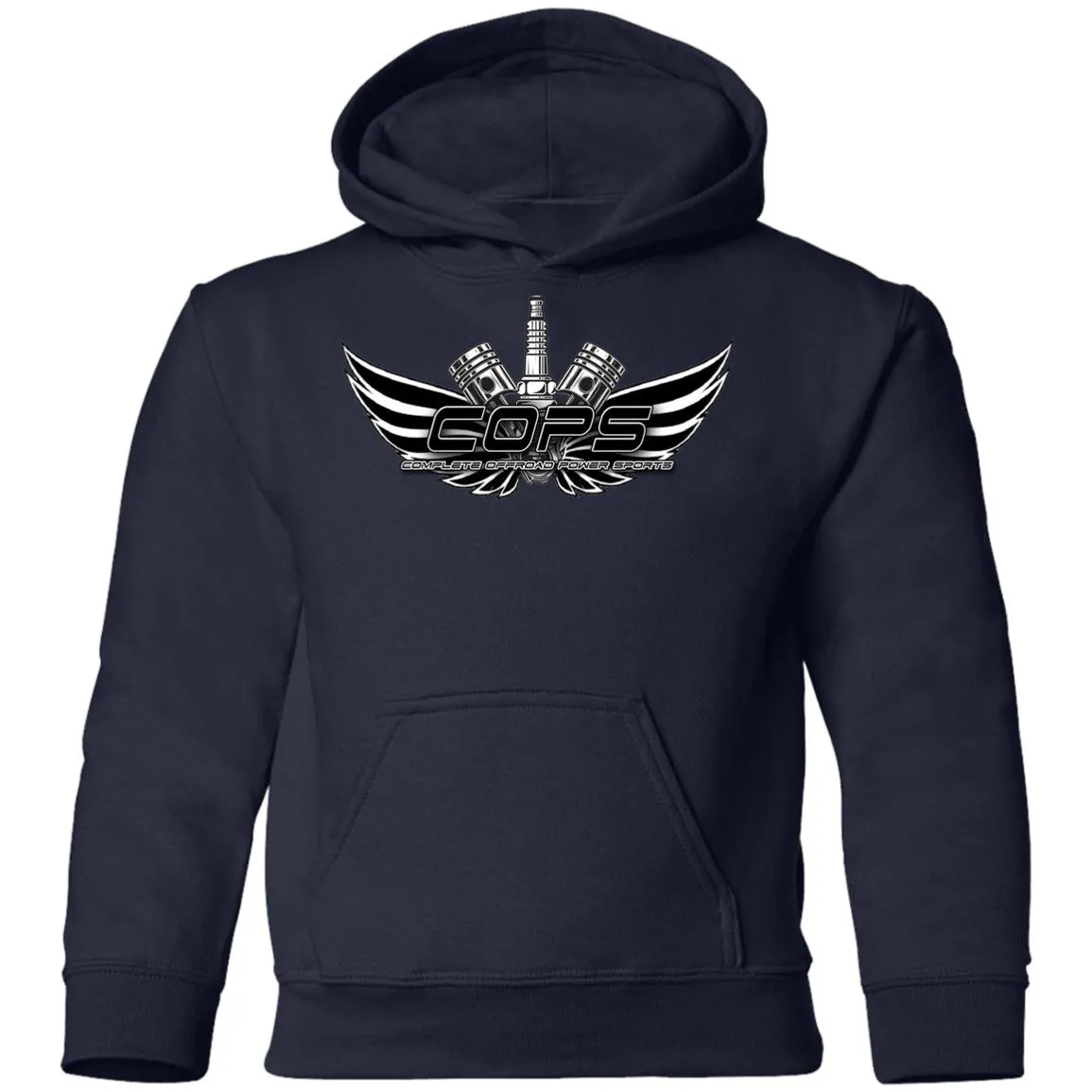 COPS Wings G185B Youth Pullover Hoodie