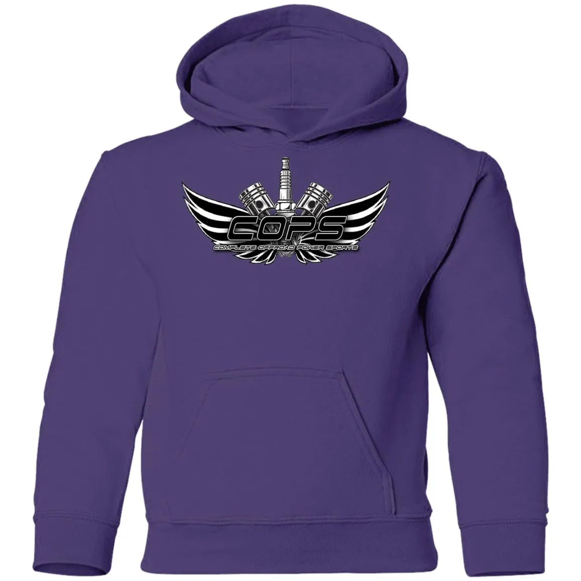 COPS Wings G185B Youth Pullover Hoodie