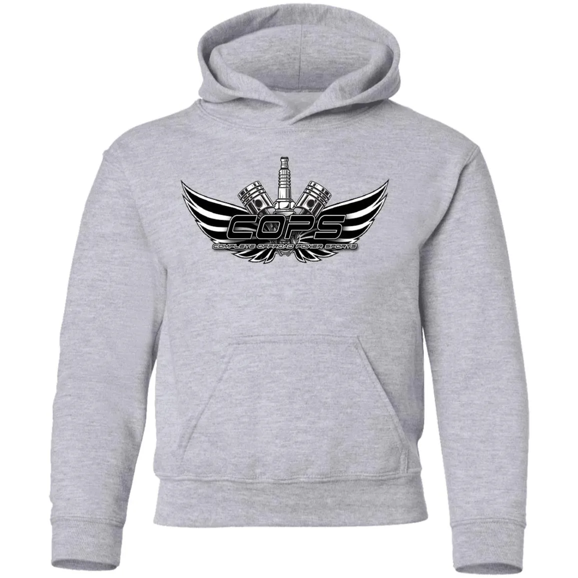 COPS Wings G185B Youth Pullover Hoodie