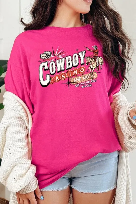 Cowboy Casino Graphic Cotton Tee