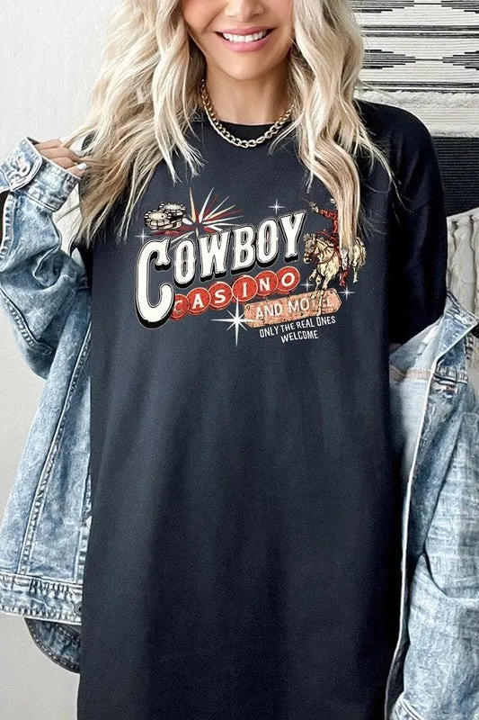Cowboy Casino Graphic Cotton Tee