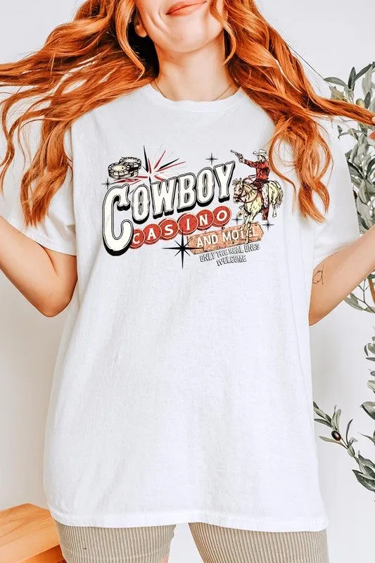 Cowboy Casino Graphic Cotton Tee