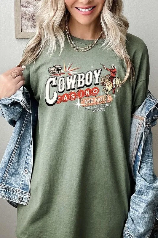 Cowboy Casino Graphic Cotton Tee