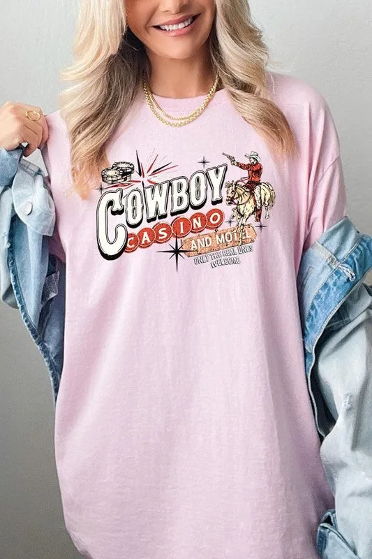 Cowboy Casino Graphic Cotton Tee