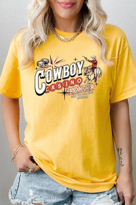 Cowboy Casino Graphic Cotton Tee