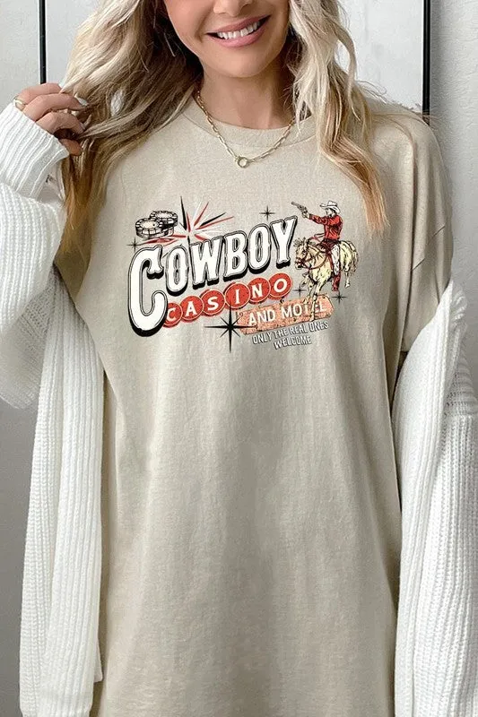 Cowboy Casino Graphic Cotton Tee