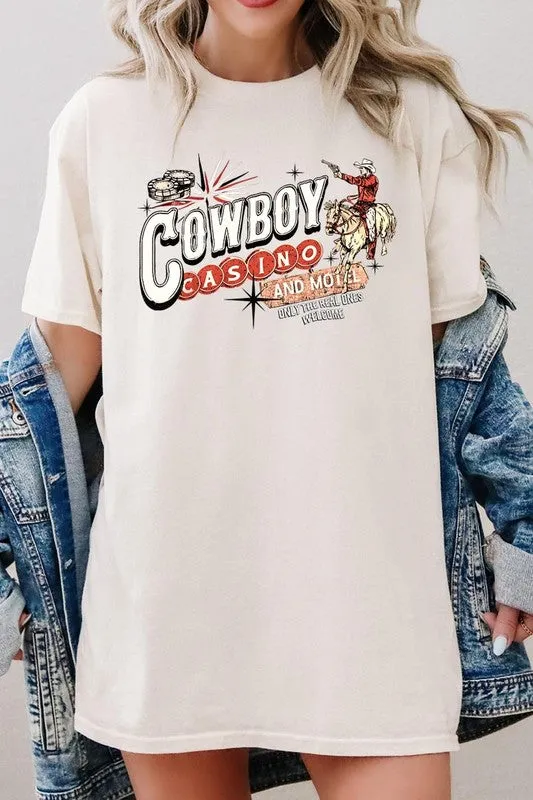 Cowboy Casino Graphic Cotton Tee