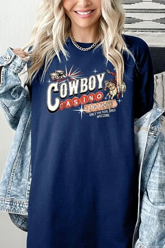 Cowboy Casino Graphic Cotton Tee