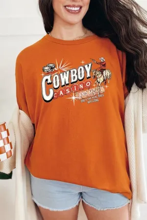 Cowboy Casino Graphic Cotton Tee