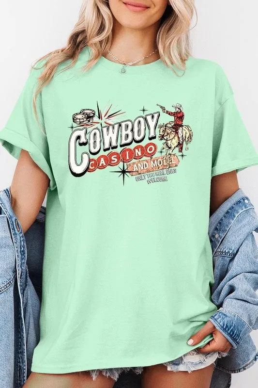 Cowboy Casino Graphic Cotton Tee