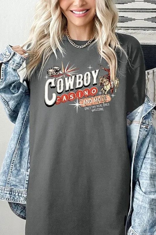 Cowboy Casino Graphic Cotton Tee