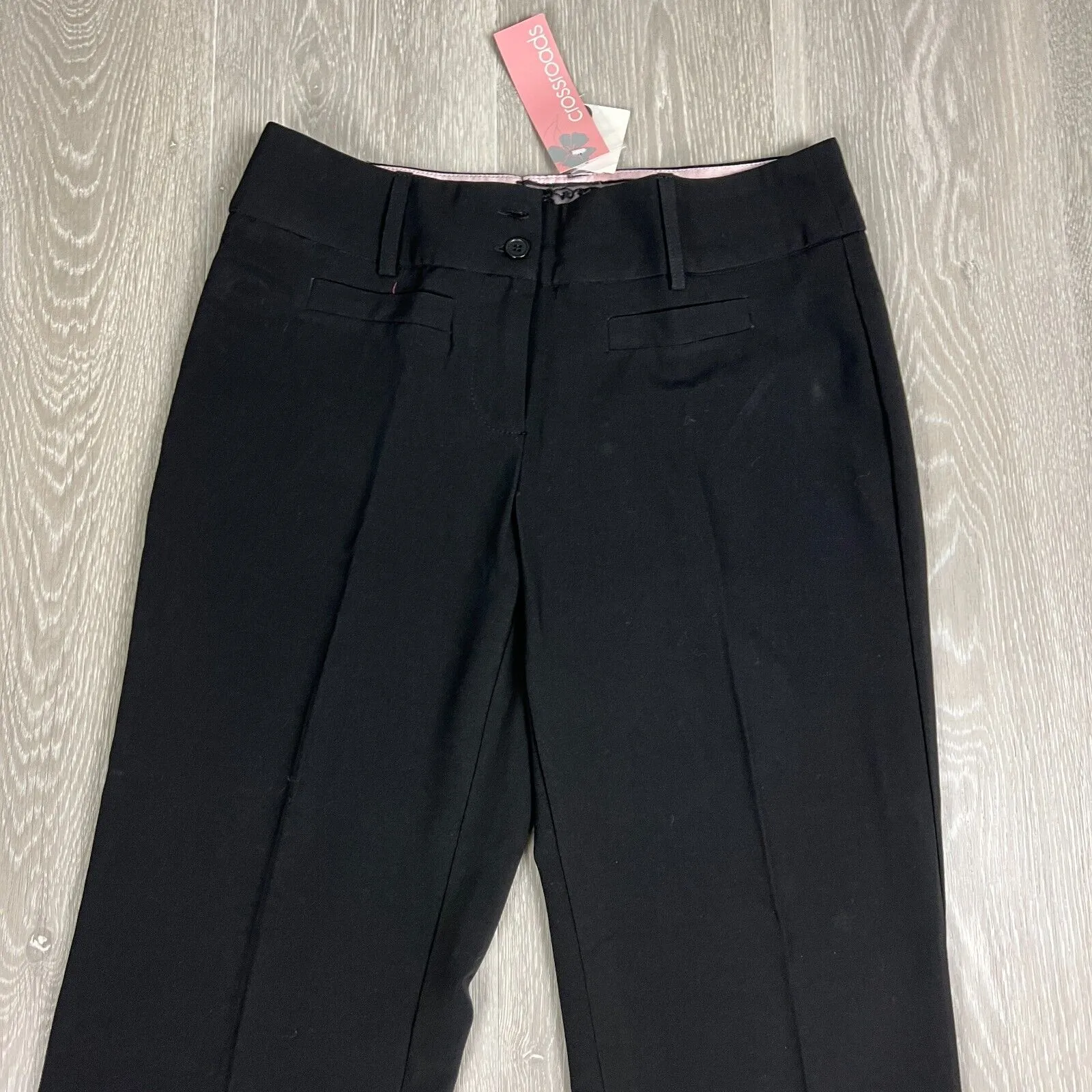Crossroads Womens Black Dress Pants Size 8 (New)