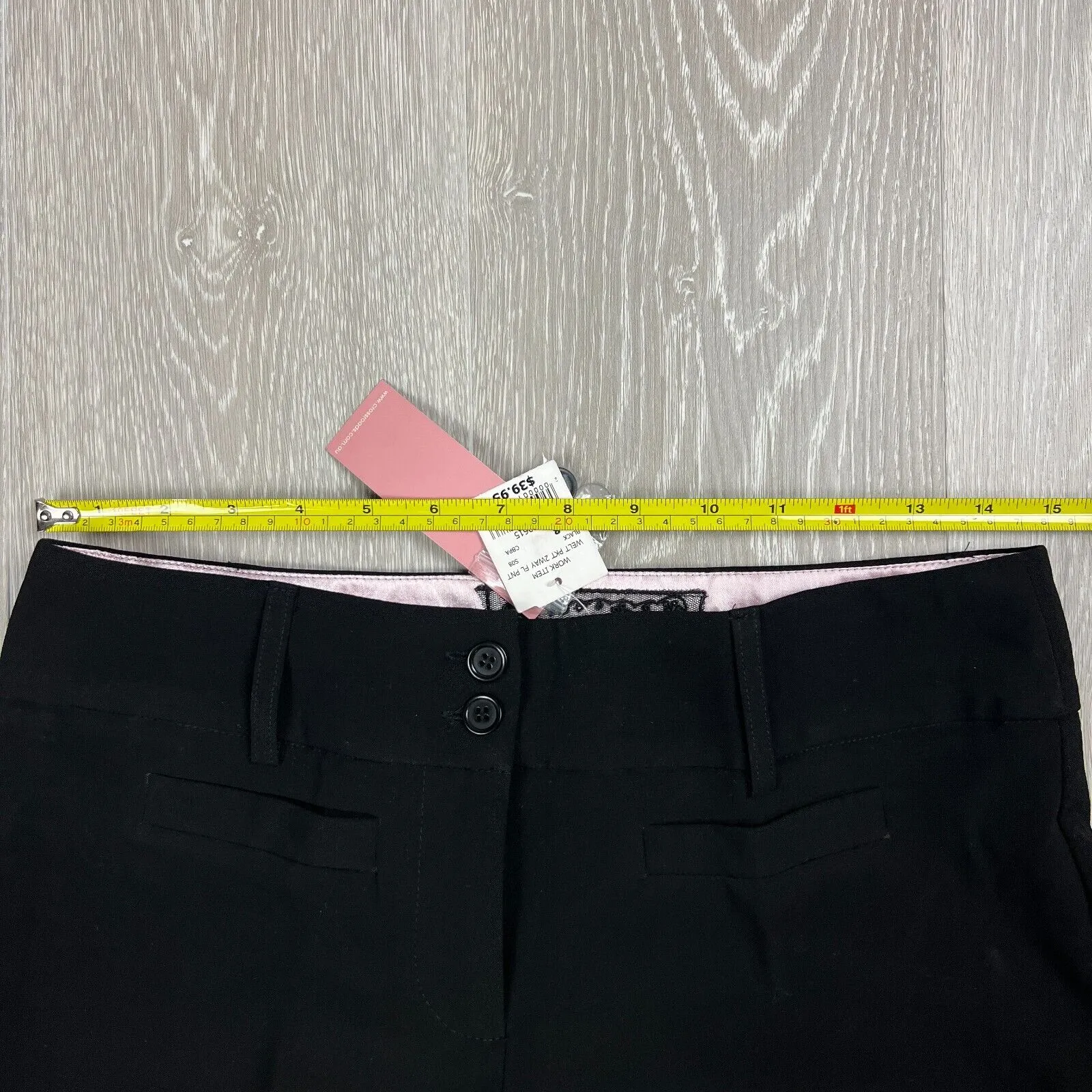 Crossroads Womens Black Dress Pants Size 8 (New)