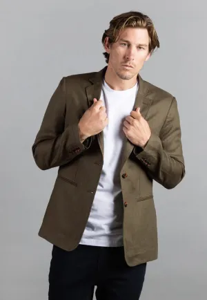 CUT HEATON LINEN BLAZER