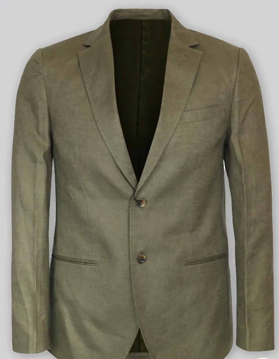 CUT HEATON LINEN BLAZER