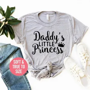 Daddys Little Princess T Shirt Princess TShirt Daddys Princess