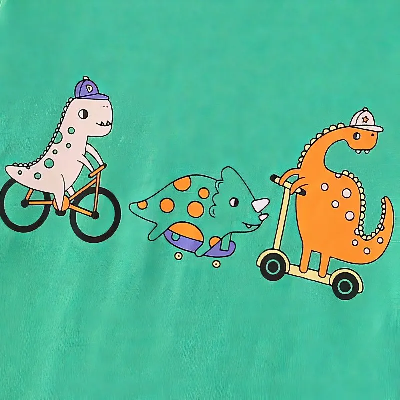 Dinosaur Graphic Long-Sleeve T-Shirt