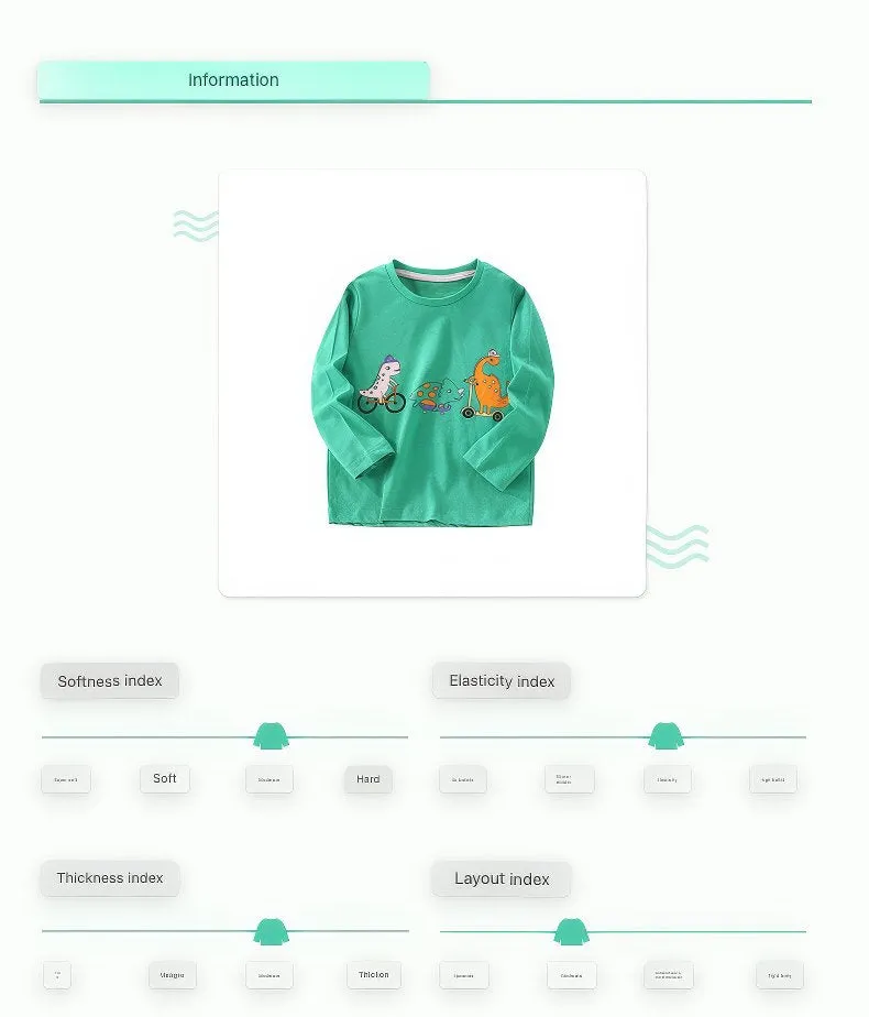 Dinosaur Graphic Long-Sleeve T-Shirt