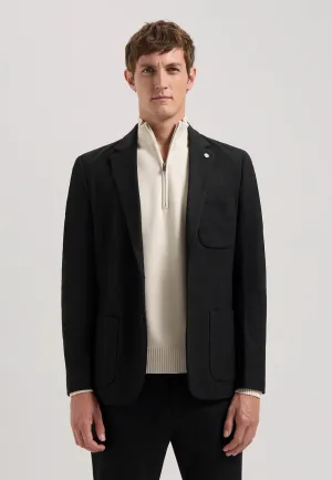 DSTREZZED STRETCH JERSEY CHECK TRAVEL BLAZER 111402