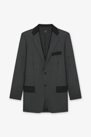 EDDIE GRAY CONTRAST BLAZER